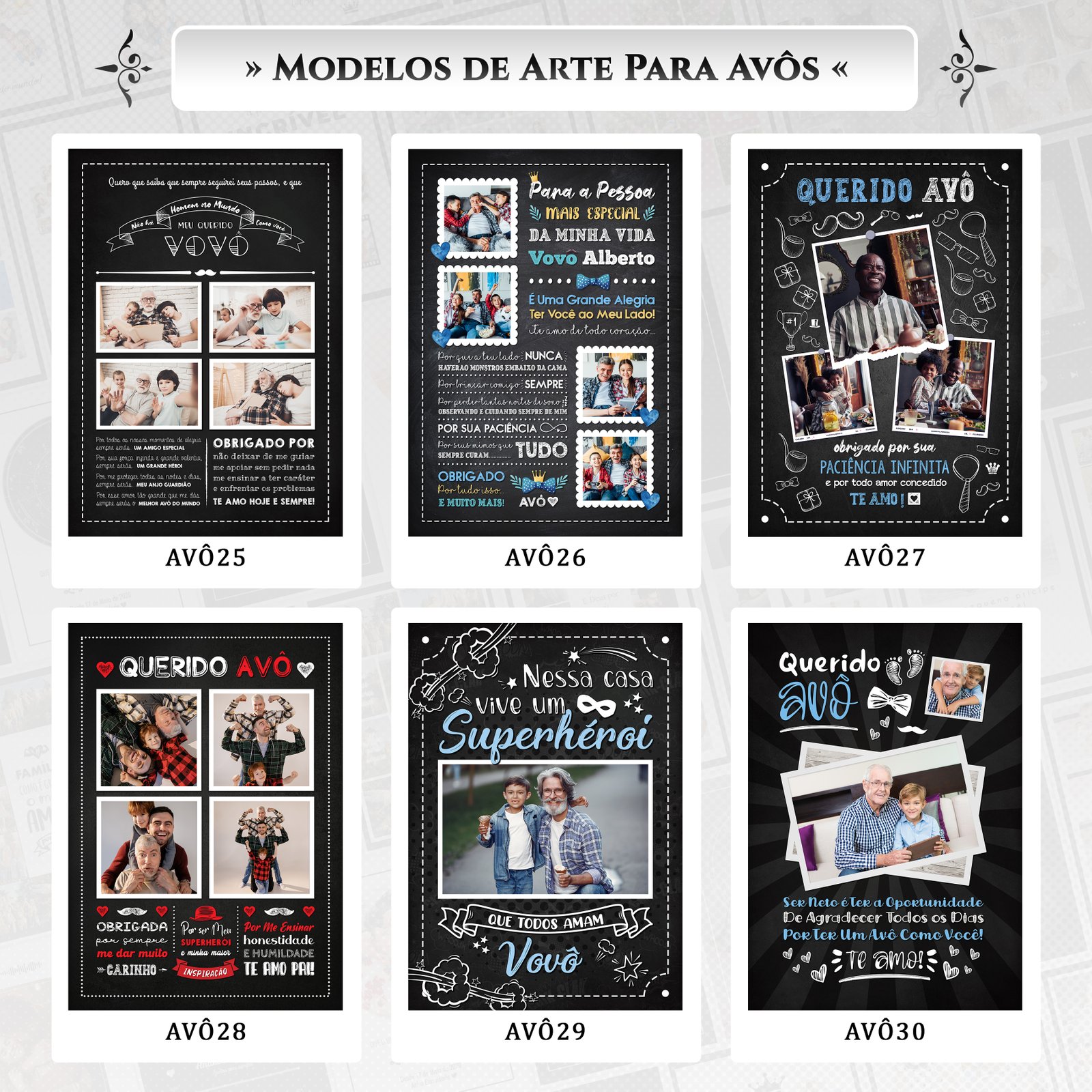 Catálogo Quadros  Avôs