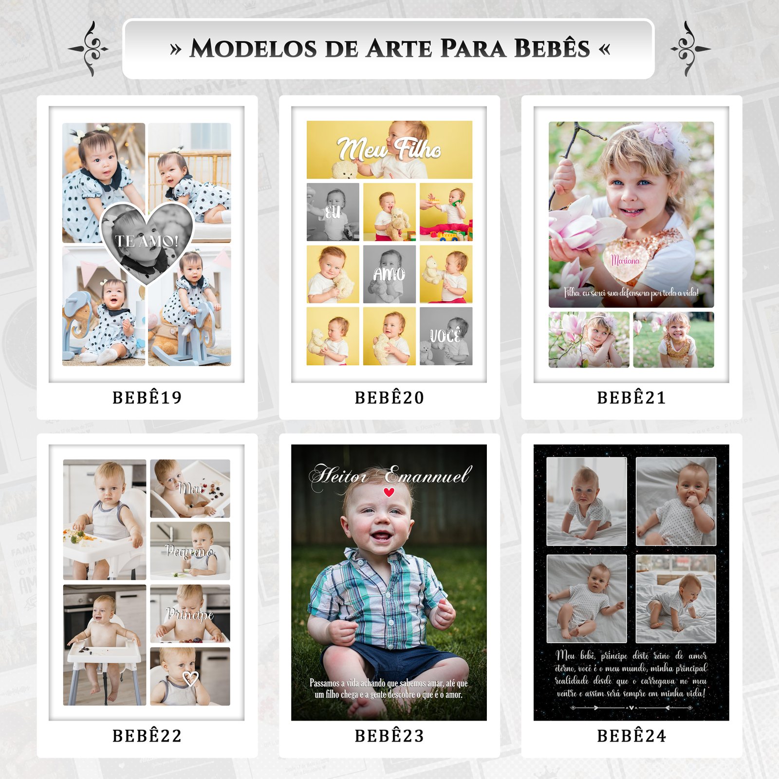 Catálogo Quadro Bebês