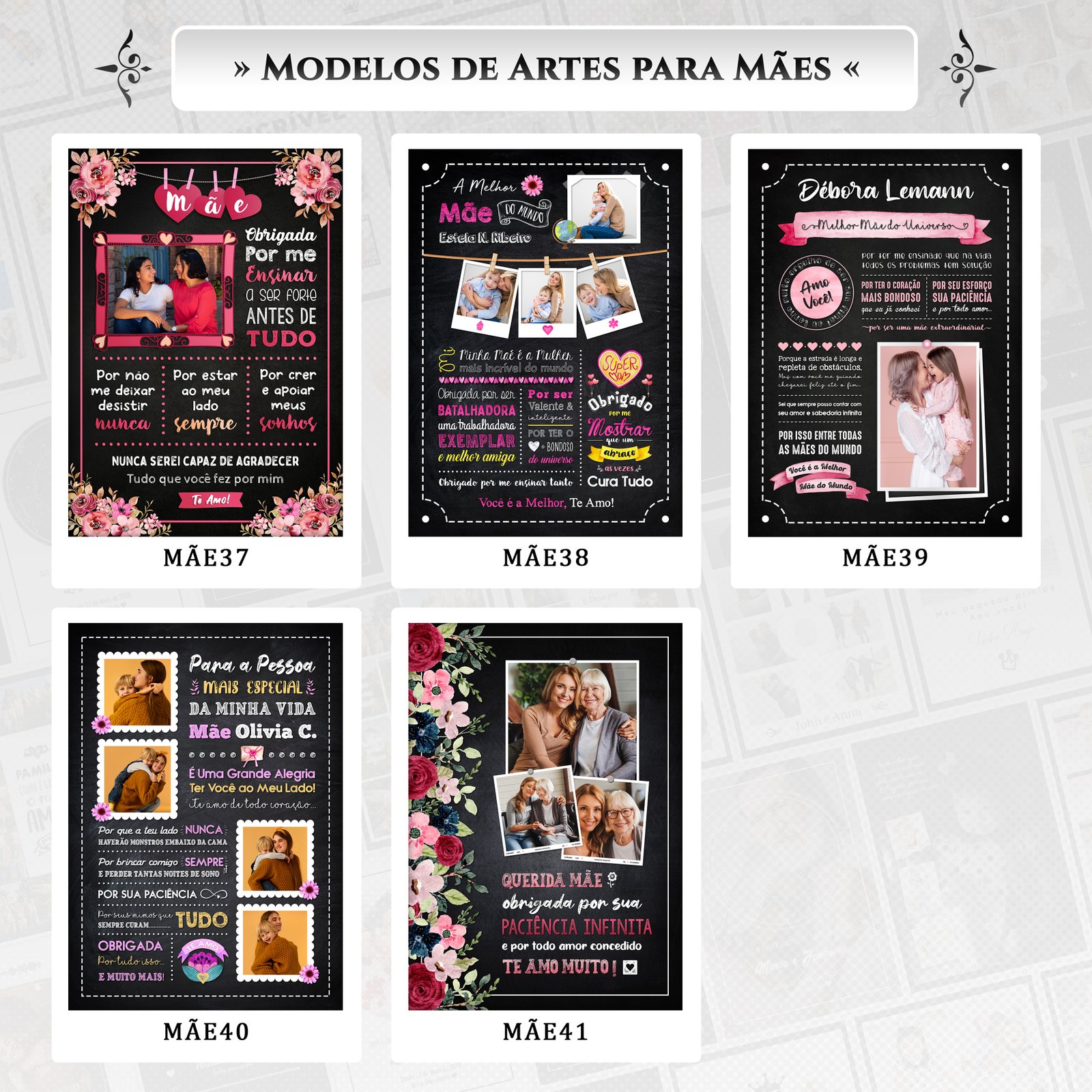 Catálogo Quadro Mães