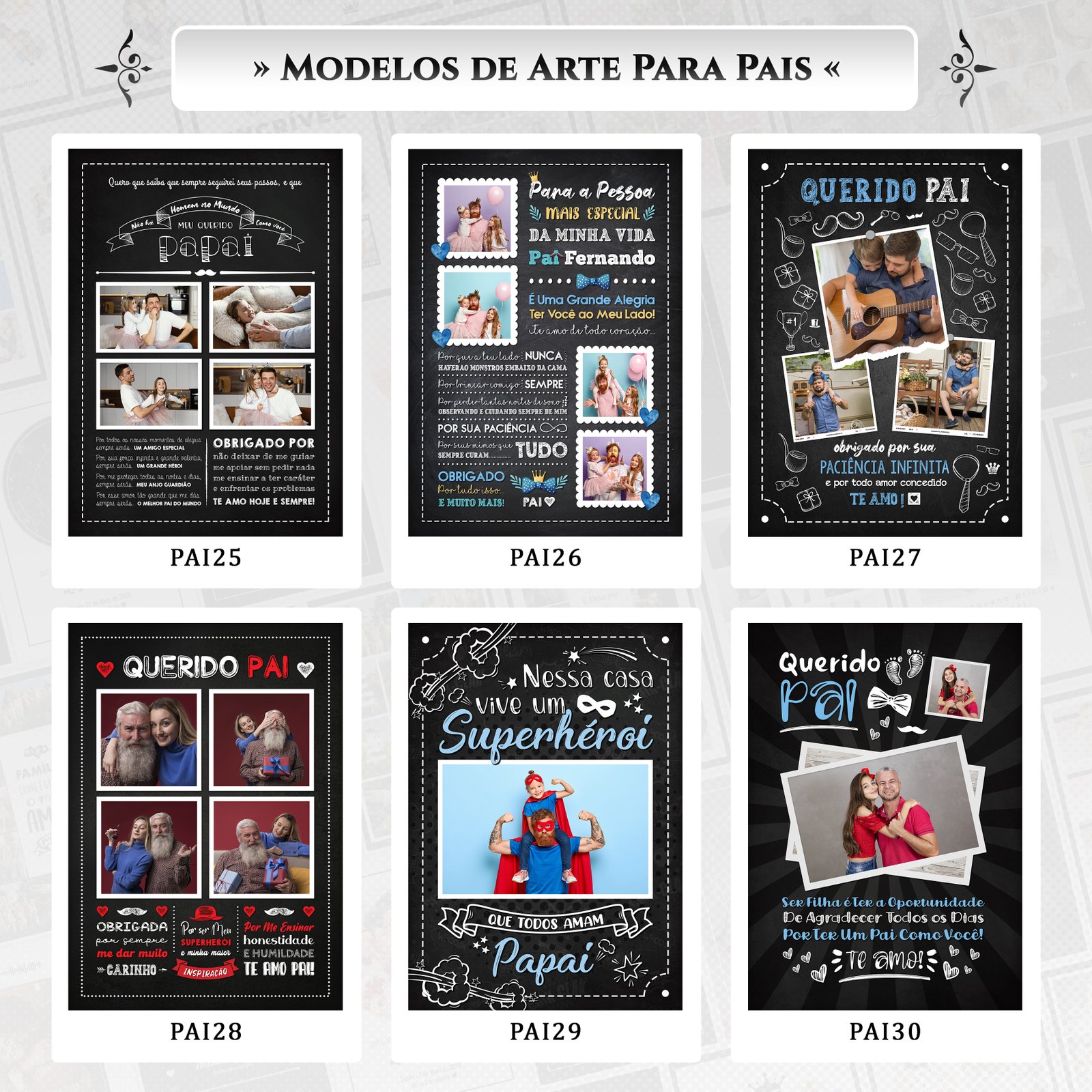 Catálogo Quadro Pai